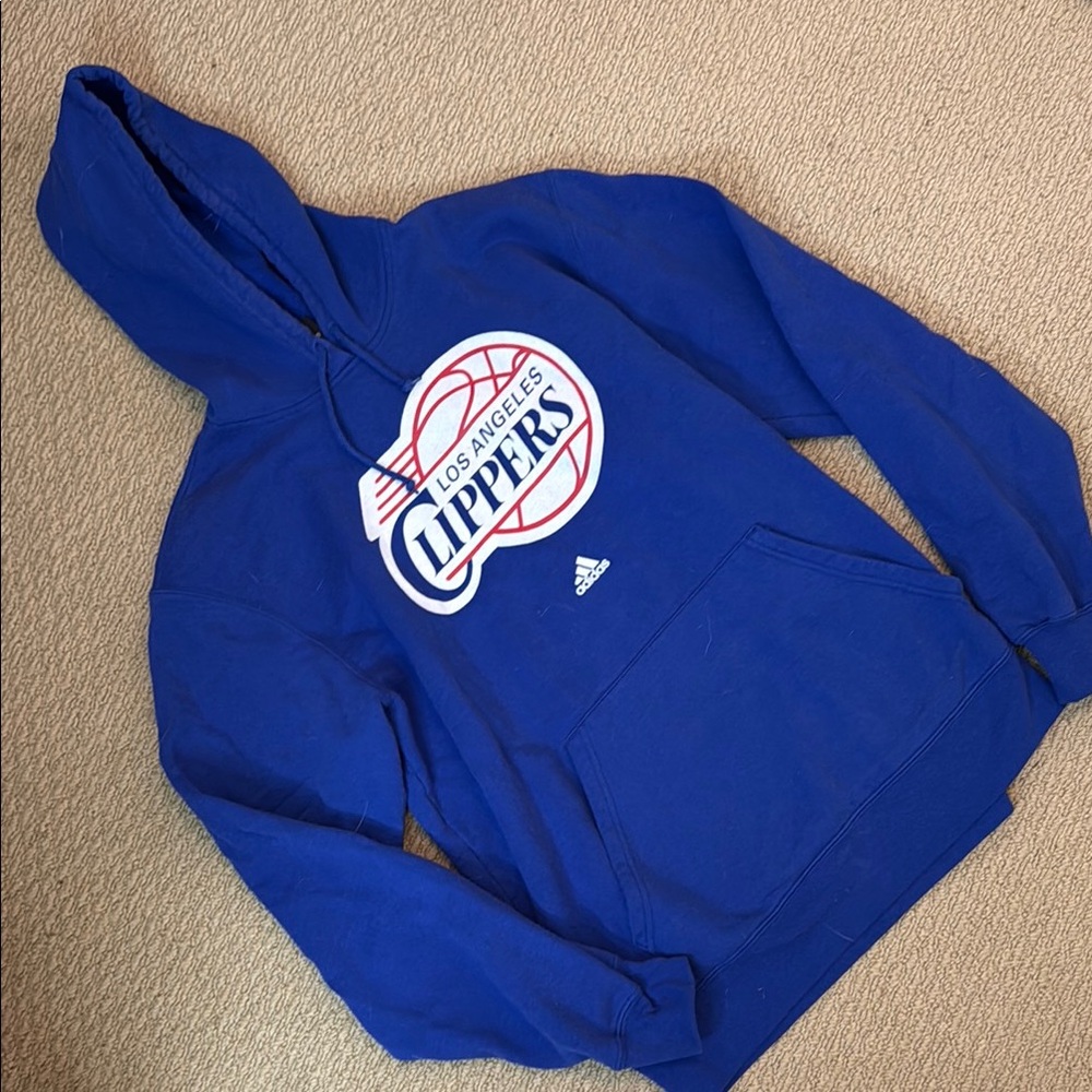 Adidas Blue Clippers Hoodie